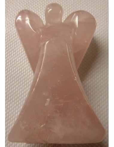 Ange quartz rose 7,5cm
