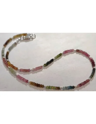 Collier tourmalines gemmes