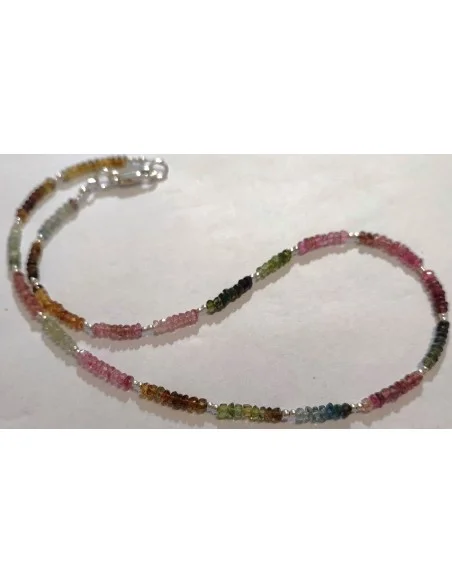 Collier tourmalines gemmes