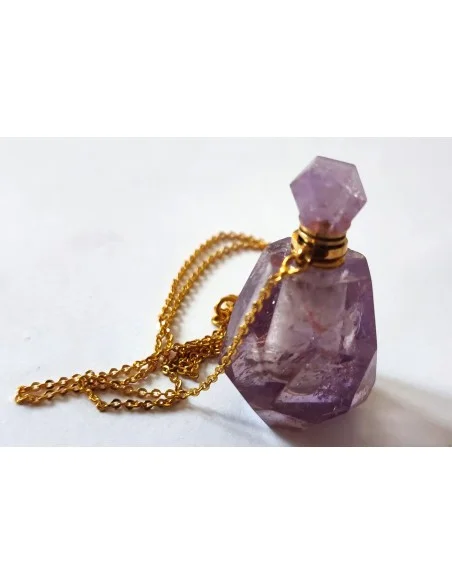 Petite bouteille améthyste