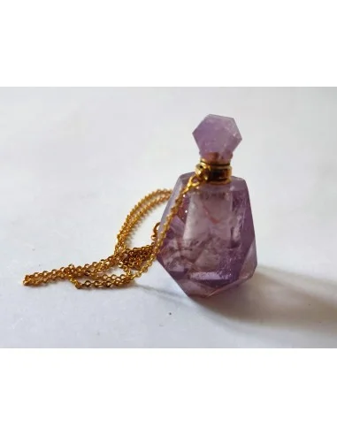 Petite bouteille améthyste
