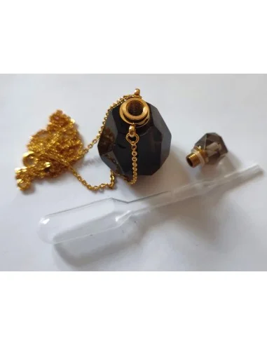 Petite bouteille quartz fumé