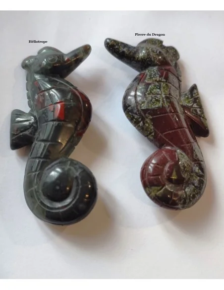 Hippocampe en pierre