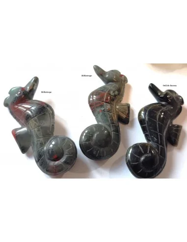 Hippocampe en pierre