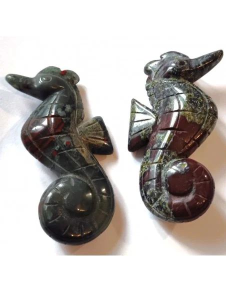 Hippocampe en pierre