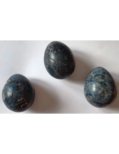 Oeuf apatite bleue
