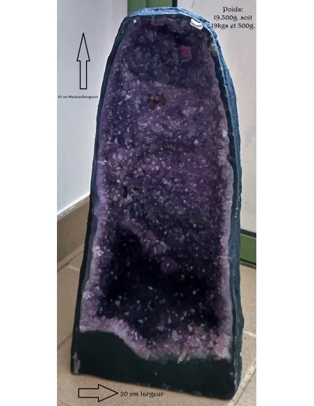 Geode amethyste 45cm