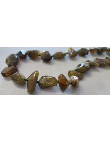 Grenat grossulaire percée