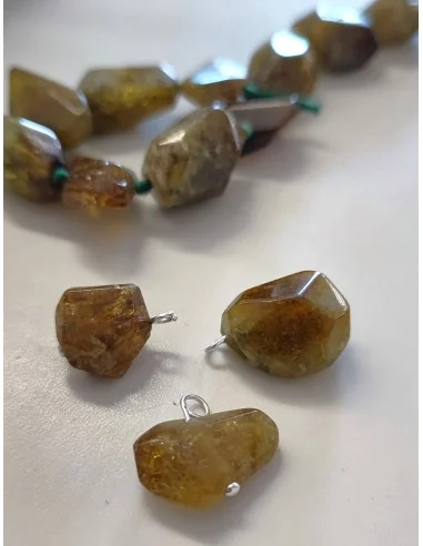 Grenat grossulaire pendentif