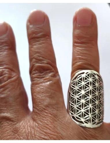 Fleur de vie bague