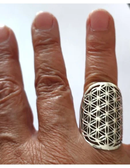 Fleur de vie bague