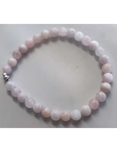 Petalite brute 6mm bracelet