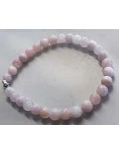 Petalite brute 6mm bracelet