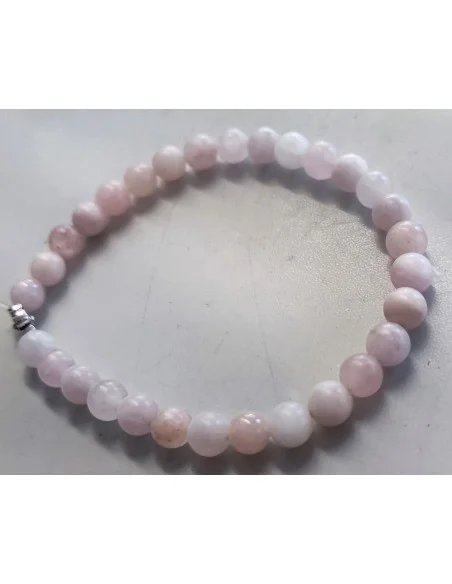 Petalite brute 6mm bracelet