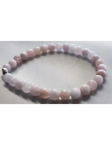 Petalite brute 6mm bracelet