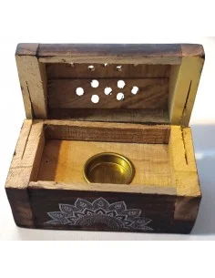 Brûle Encens cône bois 2