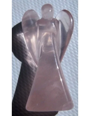 Ange en quartz rose