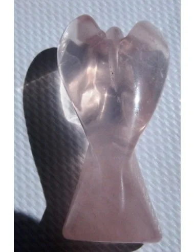 Ange en quartz rose