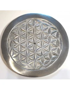 Encensoir métal fleur de vie