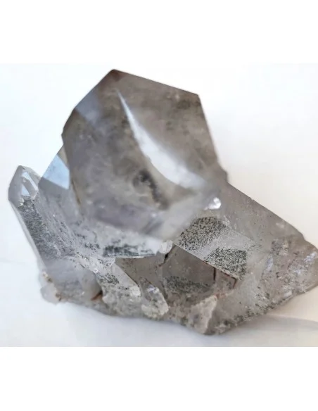 Quartz fantome vert geode