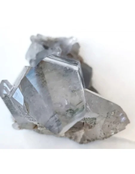 Quartz fantome vert geode