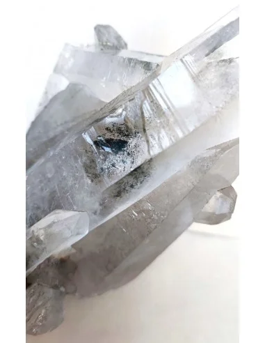 Quartz fantome vert geode