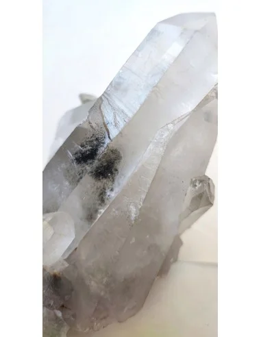 Quartz fantome vert geode