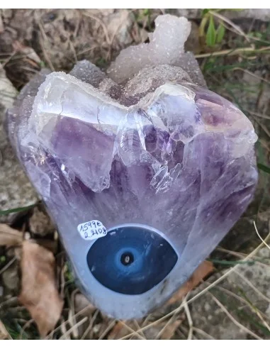 Bouquet améthyste cactus