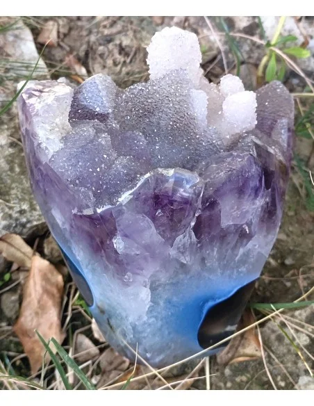 Bouquet améthyste cactus