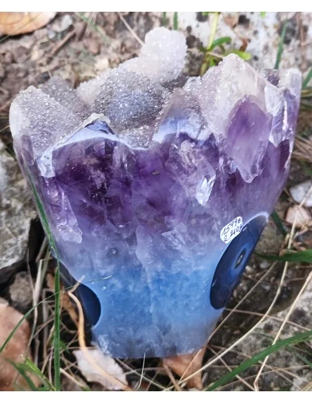 Bouquet améthyste cactus