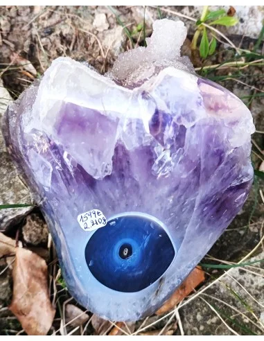 Bouquet améthyste cactus