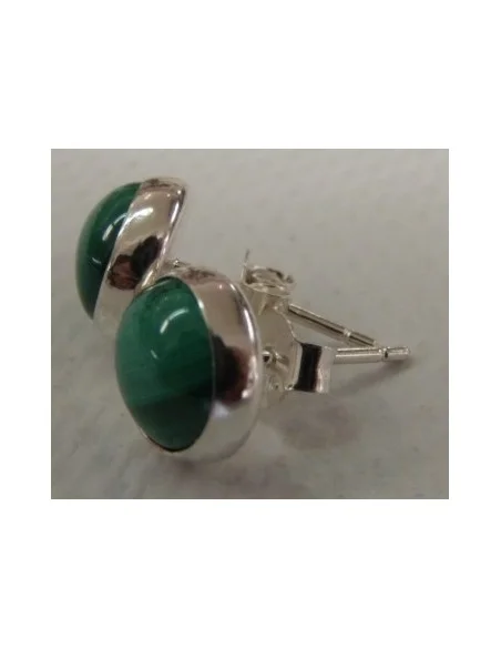 Boucles d'oreilles pouce malachite