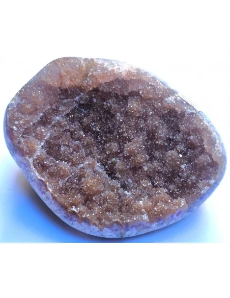 Agate citrinée géode