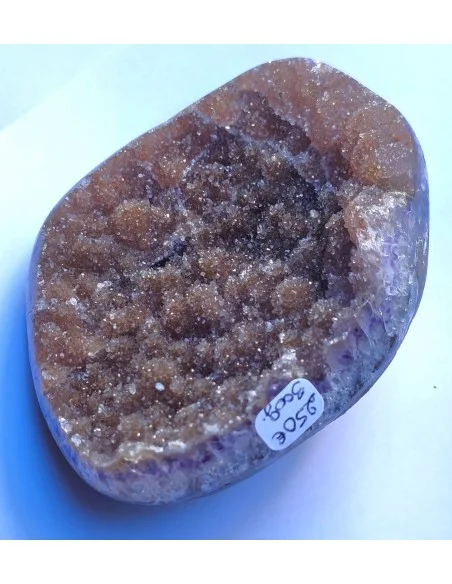 Agate citrinée géode