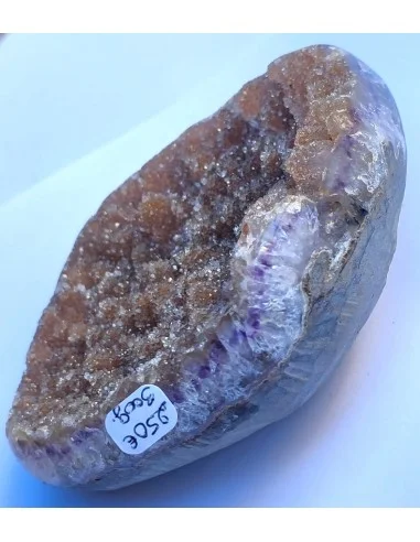 Agate citrinée géode