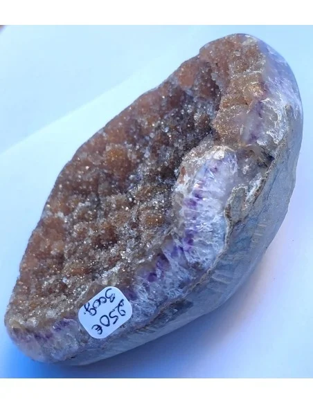 Agate citrinée géode