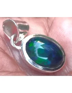 Opale noire pendentif 2