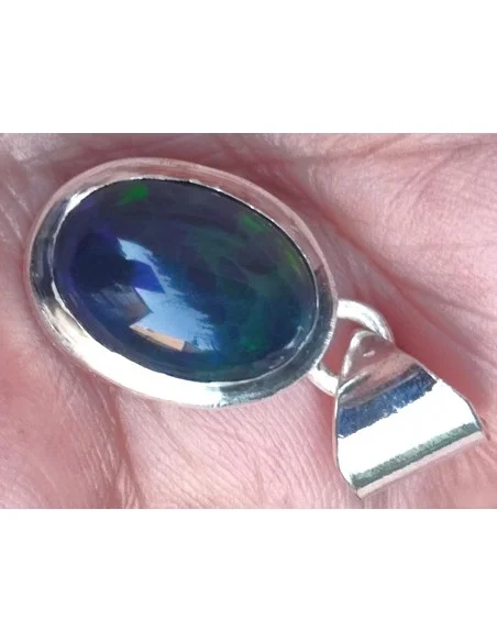 Opale noire pendentif