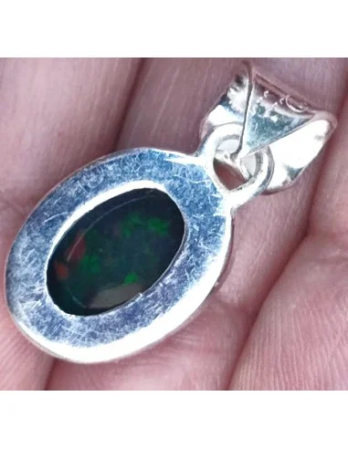 Opale noire pendentif