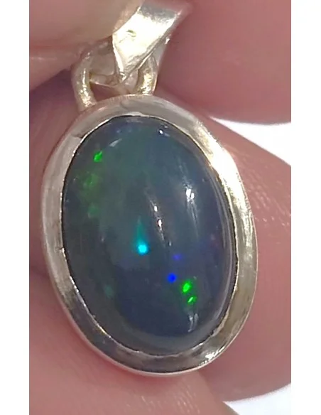 Opale noire pendentif