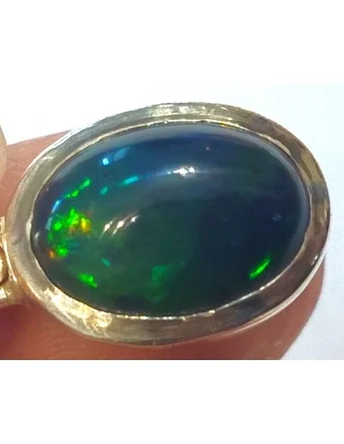 Opale noire pendentif