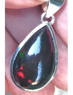 Pendentif Opale noire 2