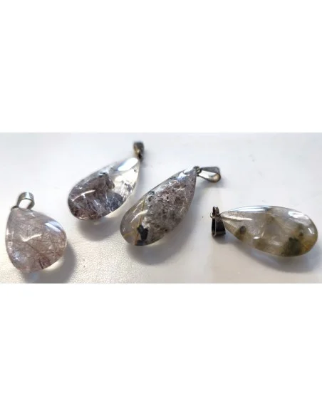 Quartz lodolite pendentif