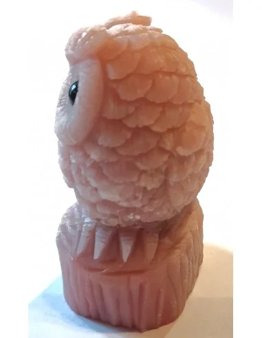 Chouette quartz rose