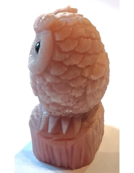 Chouette quartz rose