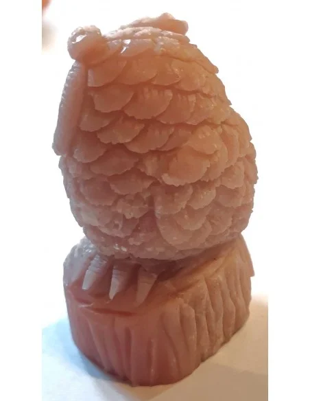 Chouette quartz rose