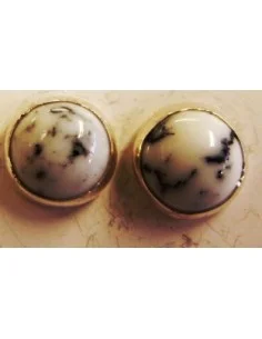 Boucles d'oreilles pouce howlite