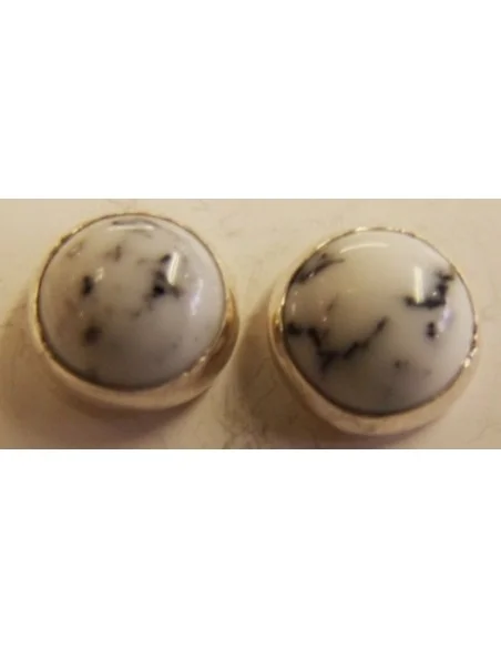 Boucles d'oreilles pouce howlite Boucles d'oreilles pouce howlite