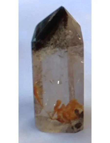 Quartz avec inclusions pointe