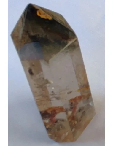 Quartz avec inclusions pointe